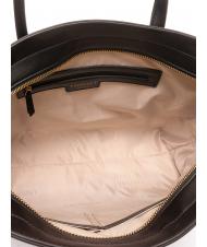 TWINSET LOGO OVAL T FLOREALE Sac de courses fleur t noire / ovale - Sacs pour Femme - 5