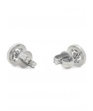 GUESS 4G LOGO CRYSTAL STUD Des boucles d'oreilles ARGENT - Boucles d'oreilles - 3