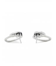 GUESS 2 CIRCLES PAVE STUD Des boucles d'oreilles ARGENT - Boucles d'oreilles - 3