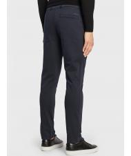 CALVIN KLEIN Sateen chino  Pantalon en coton, coupe slim - Pantalon