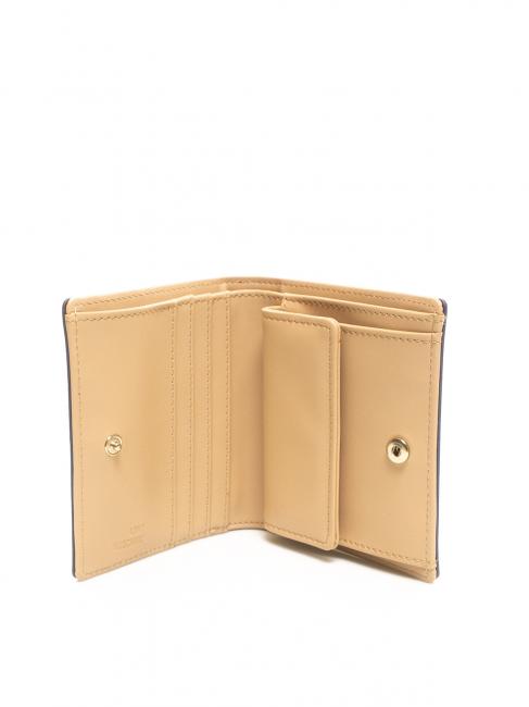 Portafoglio saffiano piccolo  marine - Portefeuilles Femme