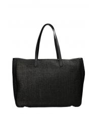 ERMANNO SCERVINO GIOVANNA Straw Sac de courses le noir - Sacs pour Femme - 2