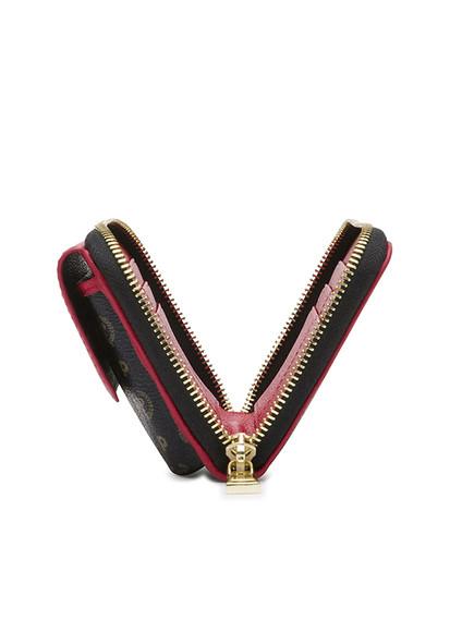 HERITAGE  Grand portefeuille avec poche laque noire - Portefeuilles Femme