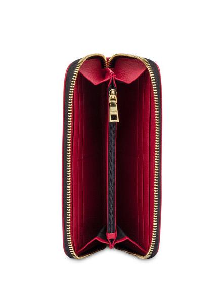 HERITAGE MY AMOR Grand portefeuille zipp&eacute; Noir - Portefeuilles Femme