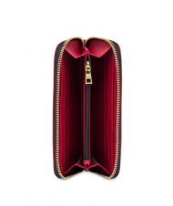 POLLINI HERITAGE MY AMOR Grand portefeuille zipp&eacute; Noir - Portefeuilles Femme - 2