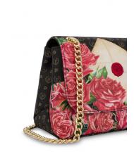 POLLINI HERITAGE MY AMOR Sac d'&eacute;paule Noir - Sacs pour Femme - 4