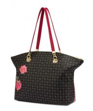 POLLINI HERITAGE MY AMOR Sac d'&eacute;paule Noir - Sacs pour Femme - 3