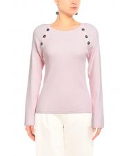 JOHN RICHMOND KHALED Pull &agrave; boutons rose - Chandails pour femmes - 2