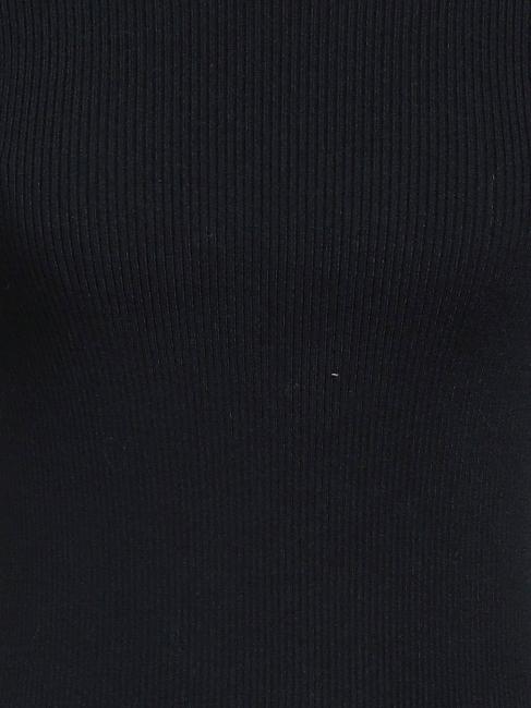 DESTINYS Pull &agrave; col roul&eacute; avec boutons bleu - Chandails pour femmes
