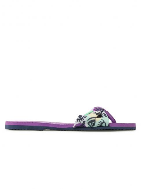 YOU SAINT TROPEZ CITY Des sandales violet - Chaussures Femme