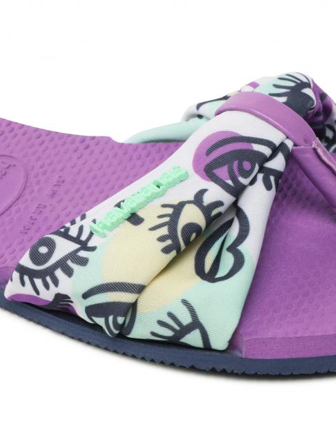 YOU SAINT TROPEZ CITY Des sandales violet - Chaussures Femme