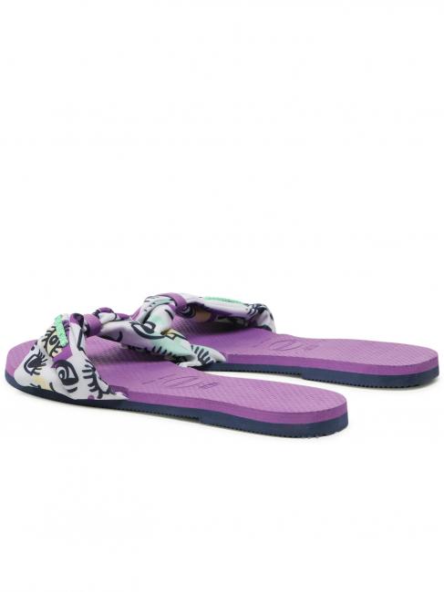 YOU SAINT TROPEZ CITY Des sandales violet - Chaussures Femme