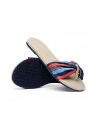 HAVAIANAS YOU SAINT TROPEZ CITY Des sandales beige/marine - Chaussures Femme - 6