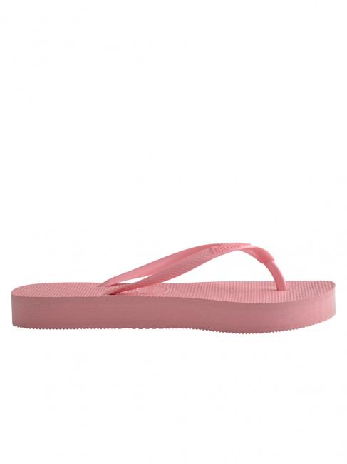 SLIM FLATFORM Tongs SLIM FLATFORM pour femmes macaron rose - Chaussures Femme
