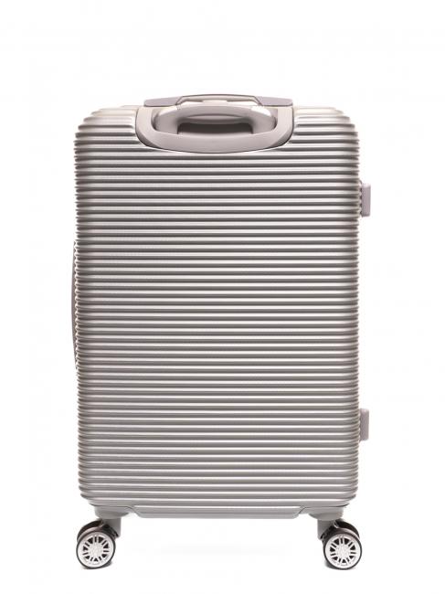 LUCKY Chariot de taille moyenne acier - Valises Rigides