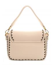 ERMANNO SCERVINO MADELYN Sac &agrave; main, avec bandouli&egrave;re cr&egrave;me - Sacs pour Femme - 4