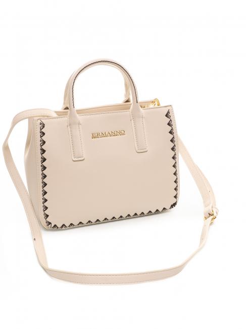 MADELYN Sac &agrave; main, avec bandouli&egrave;re cr&egrave;me - Sacs pour Femme