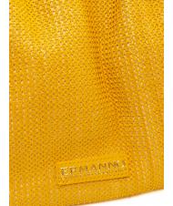ERMANNO SCERVINO GIOVANNA Straw Sac de courses jaune - Sacs pour Femme - 3