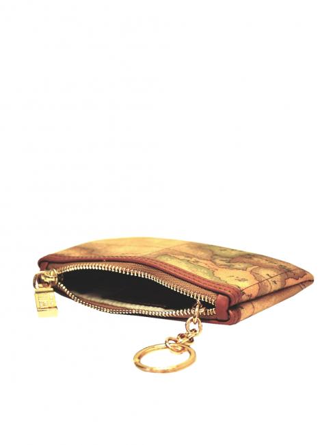 ALVIERO MARTINI 1 ^ CLASS Étui porte-clés GEO CLASSIC Made in Italy NATUREL - Porte-clés