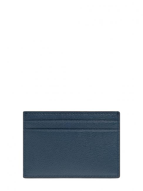 CAMELIA Porte-cartes en cuir geai bleu - Portefeuilles Femme