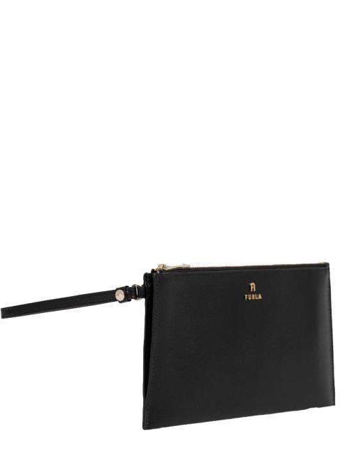 CAMELIA Pochette en cuir Noir - Sacs pour Femme