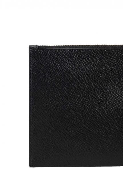 CAMELIA Pochette en cuir Noir - Sacs pour Femme