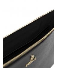 FURLA CAMELIA Pochette en cuir Noir - Sacs pour Femme - 4
