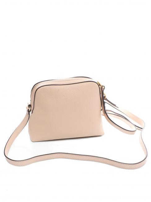 REMI Mini sac &agrave; bandouli&egrave;re en cuir textur&eacute; nouveau rose - Sacs pour Femme
