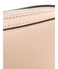 COCCINELLE REMI Mini sac &agrave; bandouli&egrave;re en cuir textur&eacute; nouveau rose - Sacs pour Femme - 3
