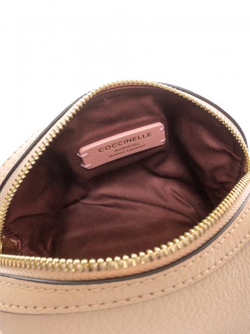 REMI Mini sac &agrave; bandouli&egrave;re en cuir textur&eacute; nouveau rose - Sacs pour Femme