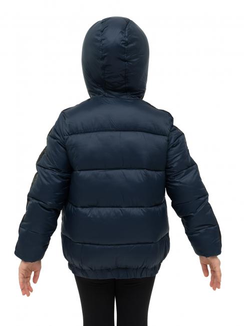 HARU Veste matelass&eacute;e &agrave; capuche bleu - B&eacute;b&eacute; Vestes