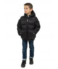 JOHN RICHMOND HARU Veste matelass&eacute;e &agrave; capuche le noir - B&eacute;b&eacute; Vestes - 6