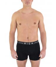 JOHN RICHMOND MIRKHY Lot de 3 boxers avec logo contrast&eacute; le noir - Slip homme - 2