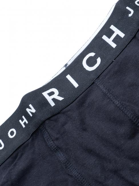MIRKHY Lot de 3 boxers avec logo contrast&eacute; le noir - Slip homme