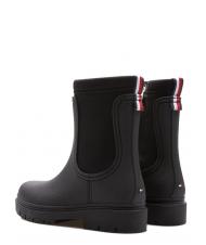 TOMMY HILFIGER RAIN BOOT ANKLE Bottines imperm&eacute;ables NOIR - Chaussures Femme - 3