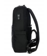 BRIC&rsquo;S MONZA Sac &agrave; dos extensible pour pc 14" avec USB noir noir - Sacs &agrave; dos pour ordinateur portable - 3