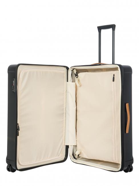 CAPRI Grand chariot avec port USB Noir - Valises Rigides