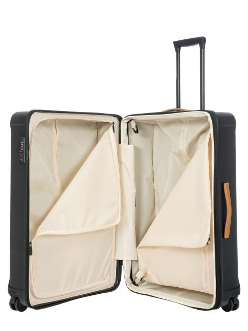 CAPRI Grand chariot avec port USB Noir - Valises Rigides