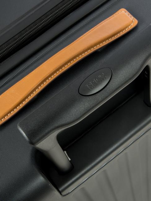 CAPRI Grand chariot avec port USB Noir - Valises Rigides