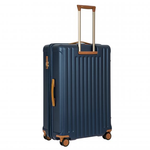 CAPRI Grand chariot avec port USB bleu - Valises Rigides
