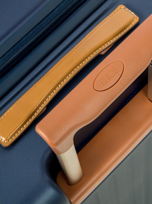 CAPRI Grand chariot avec port USB bleu - Valises Rigides