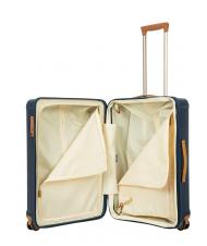 BRIC’S CAPRI Chariot moyen avec port USB bleu - Valises Rigides - 3