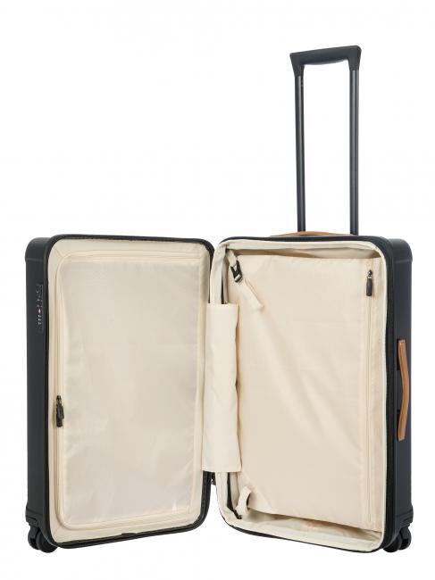 CAPRI Chariot moyen avec port USB Noir - Valises Rigides