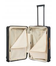 BRIC’S CAPRI Chariot moyen avec port USB Noir - Valises Rigides - 4