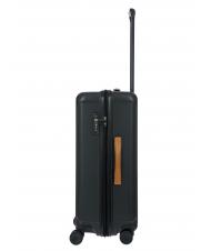 BRIC’S CAPRI Chariot moyen avec port USB Noir - Valises Rigides - 6
