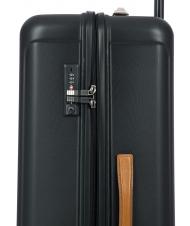 BRIC’S CAPRI Chariot moyen avec port USB Noir - Valises Rigides - 8