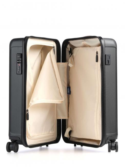 CAPRI Bagage à main avec port USB Noir - Valises cabine