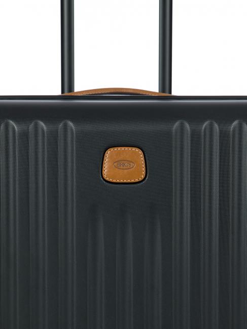 CAPRI Grand chariot avec port USB Noir - Valises Rigides