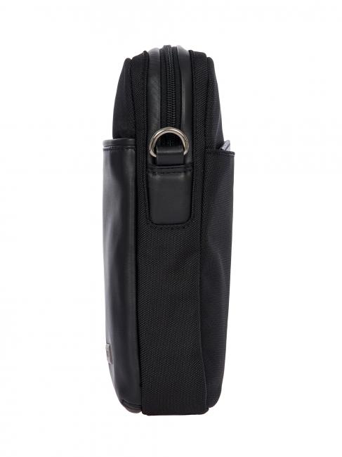 MONZA Sac d'&eacute;paule noir noir - Sacs en Bandouli&egrave;res pour Homme
