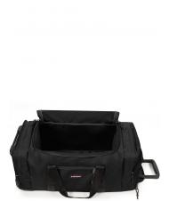 EASTPAK LEATHERFACE M + Sac à roulettes moyen NOIR - Valises Semi-rigides - 5